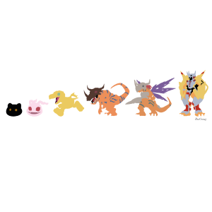 Evoluciones Agumon
