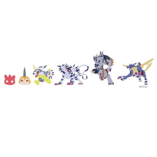 Evoluciones Gabumon - Imagen 2