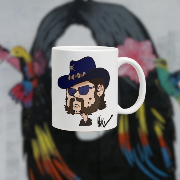 Taza Lemmy Killmister Cabezón