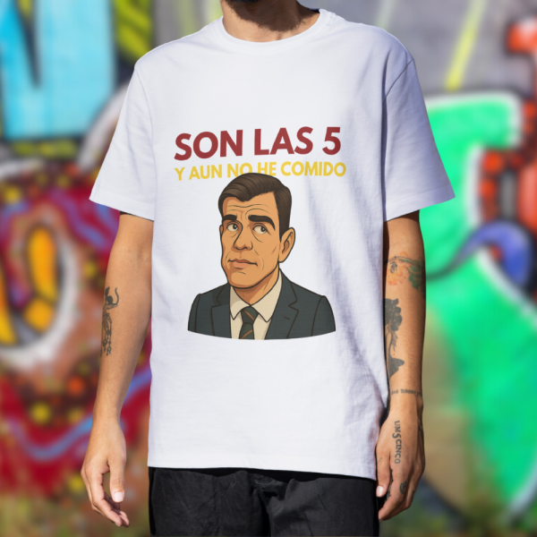 "Son las 5 y aun no he comido"