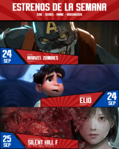 🎬 Estrenos de la última semana de septiembre: cine, series y videojuegos que no te puedes perder