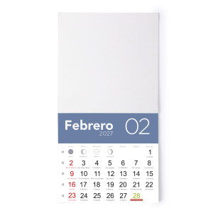 Calendario con Imán Pequeño